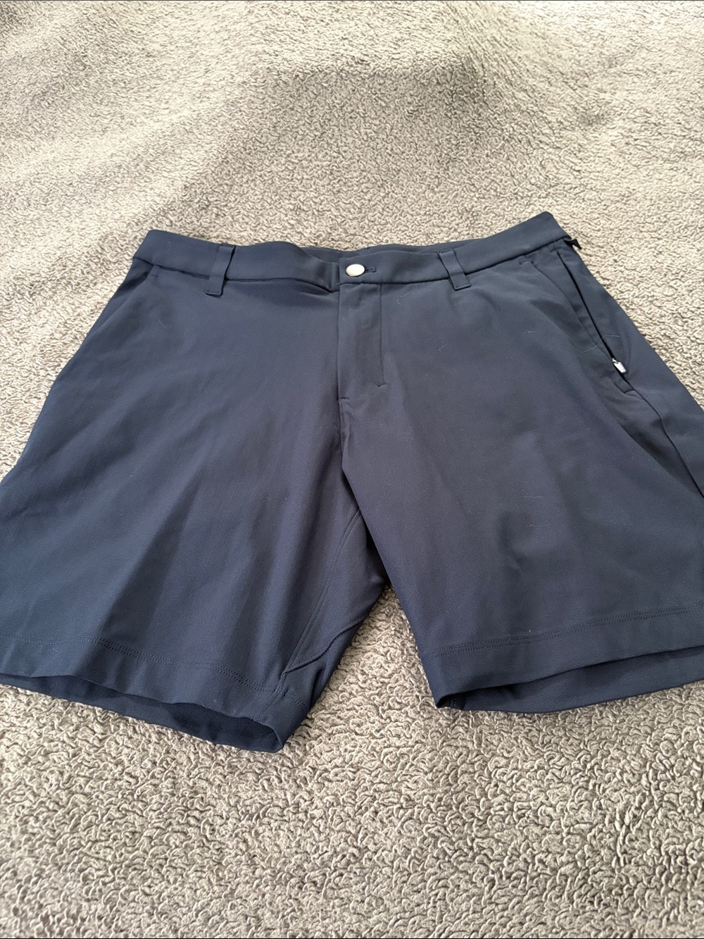 lululemon athletica Men's Dark Navy Hybrid Shorts
